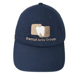 Dental Arts Group Slideback Baseball Cap Blue One Size Adjustable Bayside